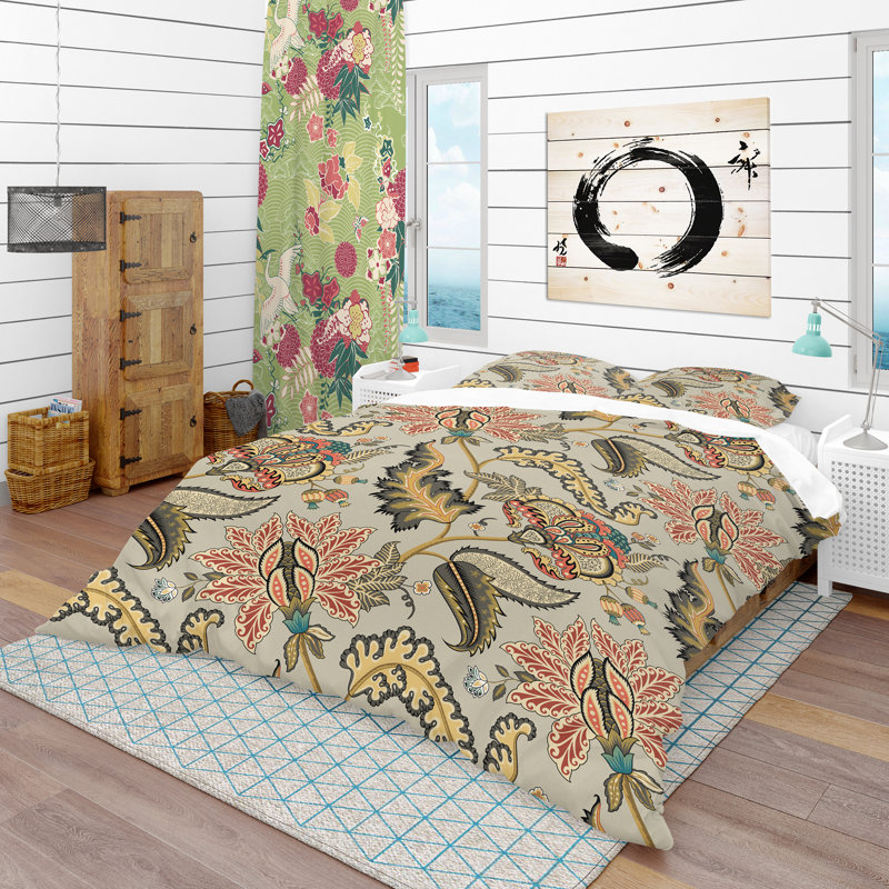 Ensemble de housse de couette en microfibre, Housse simple + 1 taie décorative