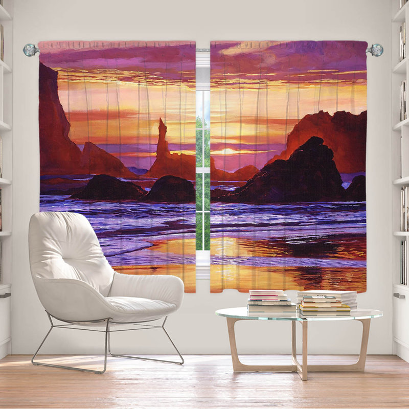 Rideau simple obscurcissant avec passe-tringle Delaughter, L 40 po x L 52 po