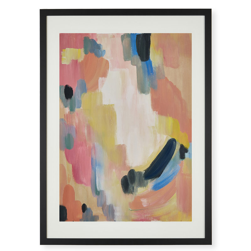 The Willow - Single Picture Frame Art Prints, Black, 56cm H x 41cm W x 2cm D