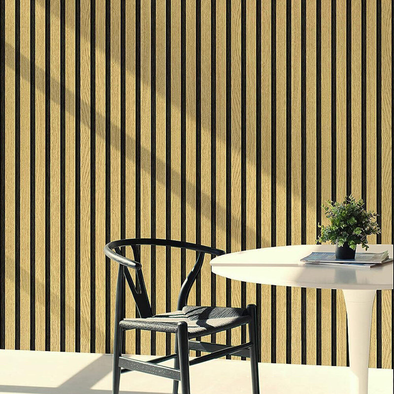 10M Self Adhesive PVC Wood Grain Waterproof Wallpaper Background Home Decor