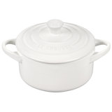 Le Creuset Stoneware Mini Round Cocotte, 14oz.