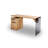 Lux 55.82" Rectangular Writing Desk with Storage Unit-1320970597