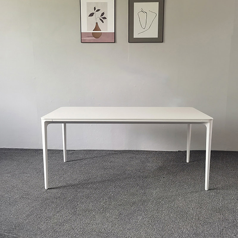 Table de salle à manger Rock Plate, H 29,5 po x L 55,1 po x l 31,5 po
