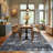 Modern Abstract Machine Washable Area Rug for Living Room, Modern Living Room Carpet with Non-Slip Backing, Soft Stain Resistant Bedroom Carpet-1645062858-1645062859