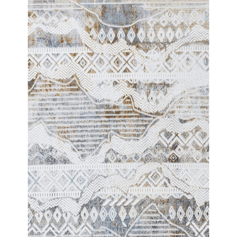 Tapis multicolore Legacy, Rectangle 5 pi 3 po x 7 pi