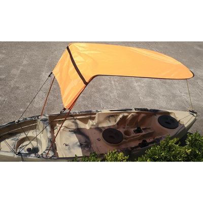 Auvent gonflable pour kayak et auvent - Protection extérieure contre les rayons UV et la pluie pour la pêche, le kayak et les loisirs