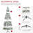 9' Artificial Christmas Tree with Realistic Branches