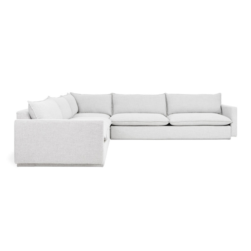 Sola Bi-Sectional, Maberly Dove 100% Polyester