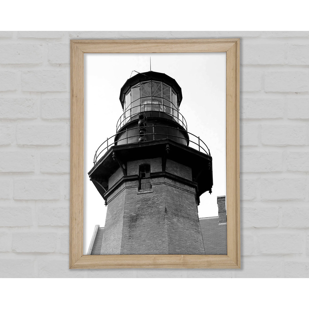 Ansel Adams Block Island Southeast Light - Druck