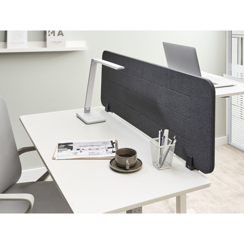 Desk Dividers, Grey, 40cm H x 120cm L