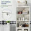 Armoire de rangement pour salle de bain avec tablette à 3 niveaux