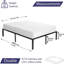 Thatcham Metal Bed with Mattress-1529172467