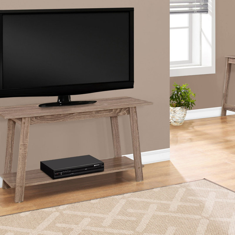 Meuble télé, console de 42 po, meuble multimédia, tablettes de rangement, salon, chambre à coucher, contemporain, moderne