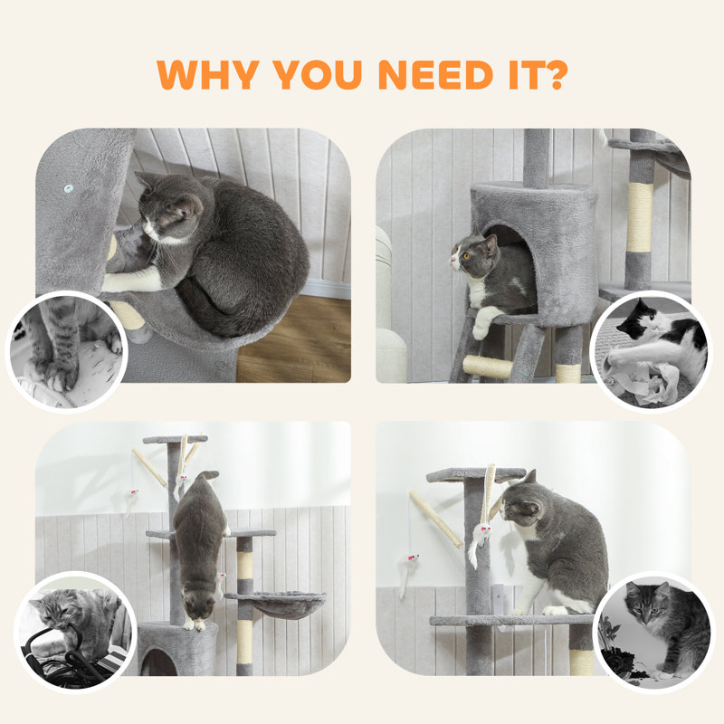 134cm H Cat Tree