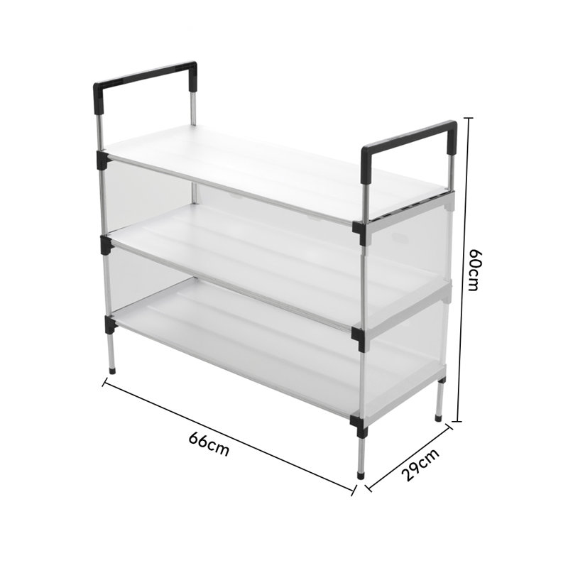 6 Pair Shoe Rack