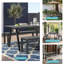Banc d'extérieur en aluminium-816078722