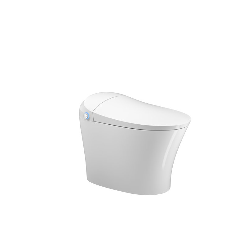 Toilette bidet allongée à double chasse (siège inclus)