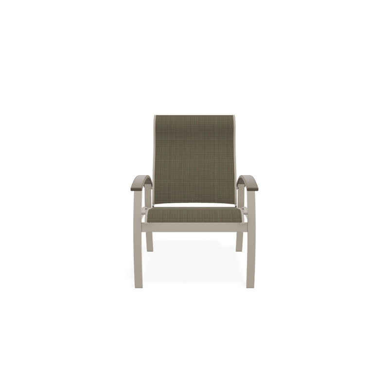 Chaise de patio Askar, Désert, Tweed Sunbrella® brun, Désert texturé