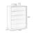 Walnut Solid Wood Accent Cabinet-1555885412