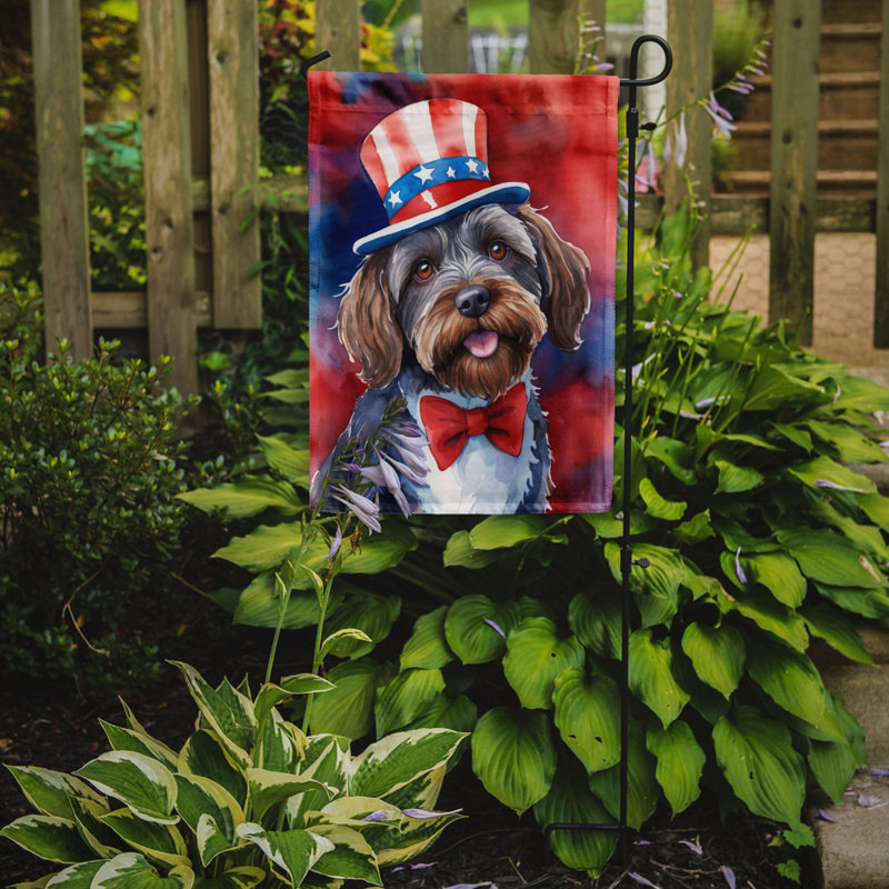 Drapeau patriotique du jardin américain, Griffon d'arrêt à poil dur