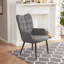 Fauteuil en lin capitonné l 27,5 po Archie-1841488087