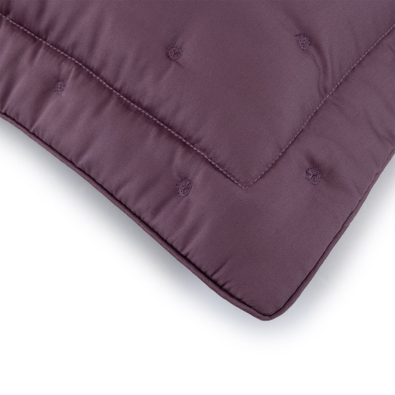 Triomphe Sateen Pillow Sham, Boudoir, Fjord