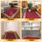 Non-Slip Trellis Area Rug For Living Room, Hallway Runner, Entryway Rug, Red-418218039