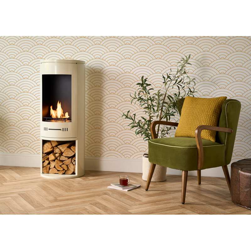 Barilo Bio Ethanol Stove, Cream