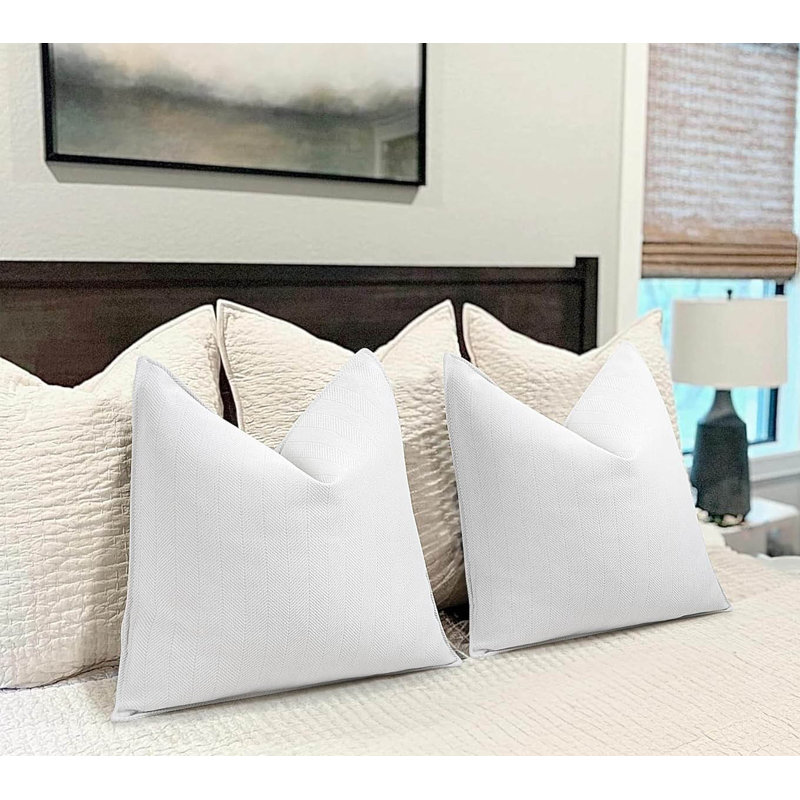 Rectangular Cushion Cover, Cream