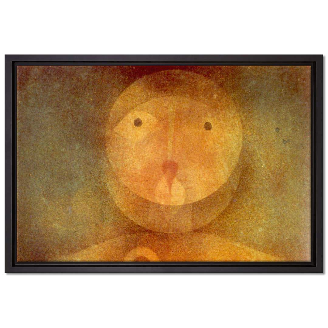 Gerahmtes Leinwandbild Pierrot Lunaire von Paul Klee