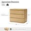 Table de chevet 3 tiroirs Waynesville-123140237