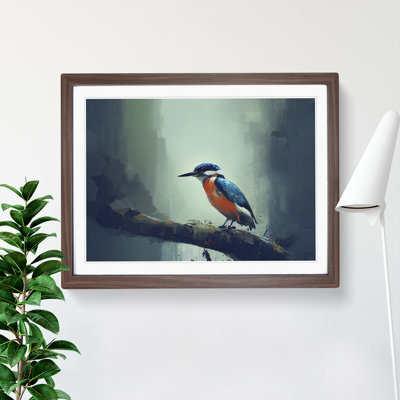 Kingfisher Bird Vol.7 - Framed Print