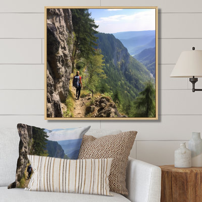 " Mountain Hiking In Summer "
