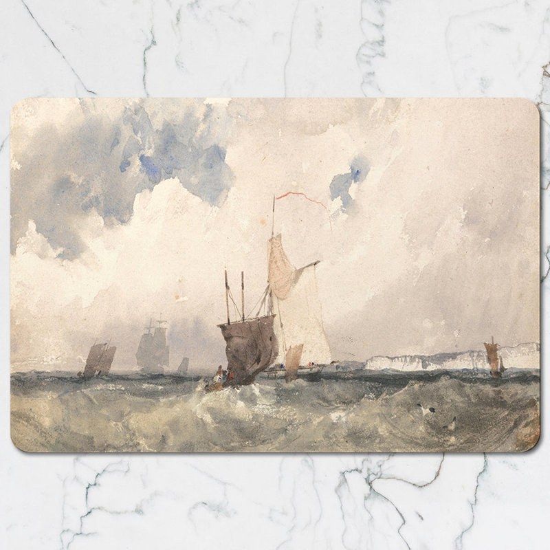 Impressionist Park Scene Placemats And Coasters Set