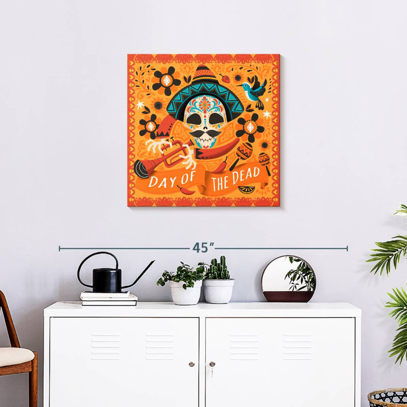 Lelend, Jour des Morts, Mexique, H 24 po x l 24 po