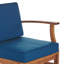 Fauteuil droit, bleu-454884969
