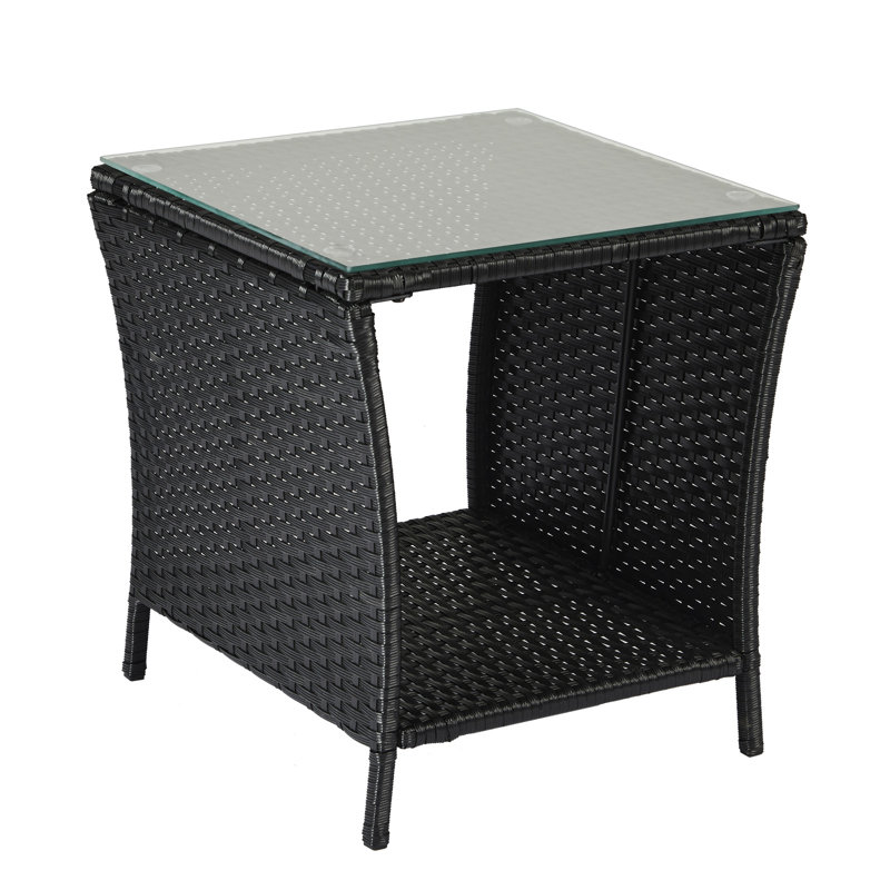Table d'appoint Ariabella, Noir