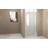 Pivot Shower Door With Brushed Nickel Aluminum Frame, Half Frame Shower Door-123272725