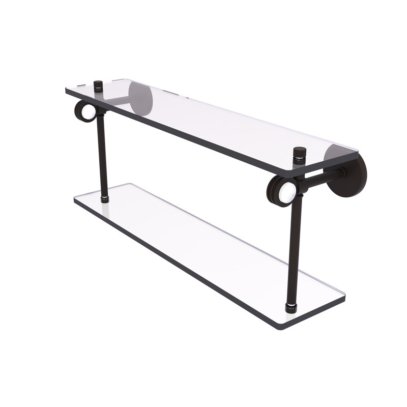 Margolis 2 Piece Tiered Shelf, Oil Rubbed Bronze