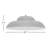 Patricia 1 - Light Sage Dome Pendant