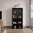 Latitude Run® Bookcase, 4 Cube Open Storage Organizer Display Bookshelf-1279957732