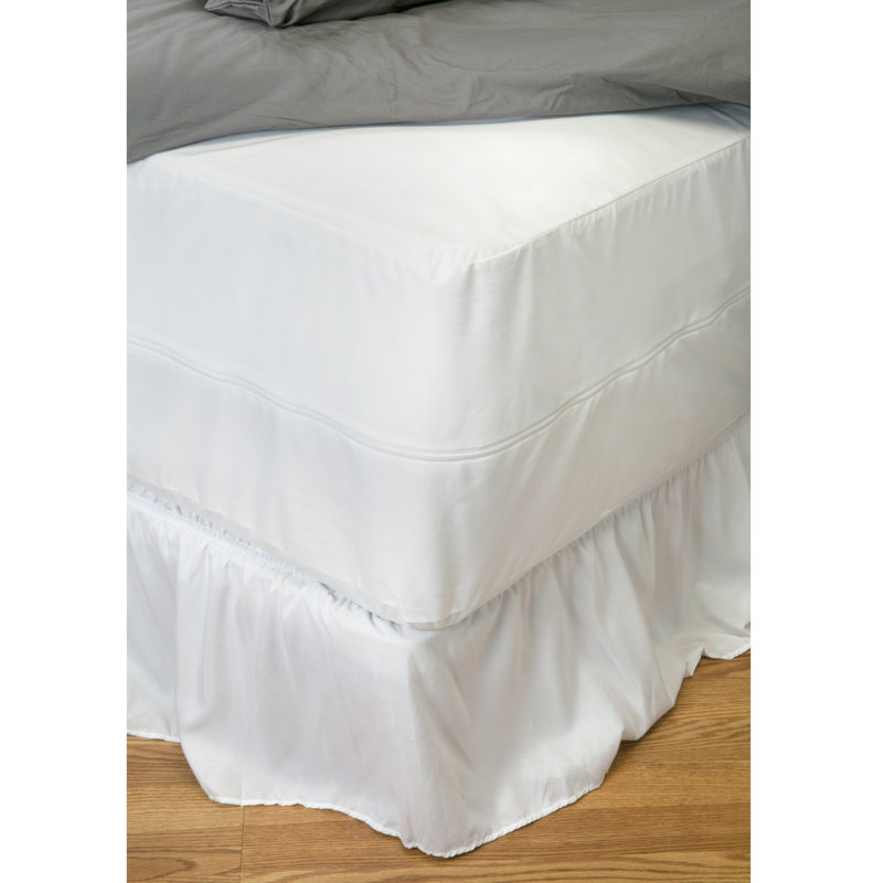 Waterproof Zipper Mattress Protector Mattress Protector Case Pack, Twin