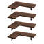 4 Piece Wood Bracket Shelf-1216063265