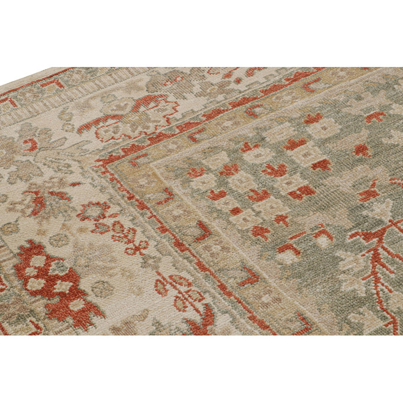 One-of-a-Kind Rectangle 9'9" X 14' Hand Knotted Area Rug