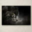 «Out of the Shadows Black Leopard», impression sur toile tendue Vidur-22070788