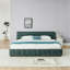 Upholstered Bed with Thick Fabric, Floor Bed-122900085-111530400-110263131