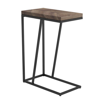 Rustic Outdoor Dining Table - Metal Base And Spacious Fire Pit Charm