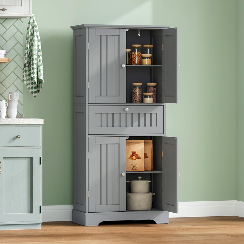 Armoire de salle de bain 51 po, Gris