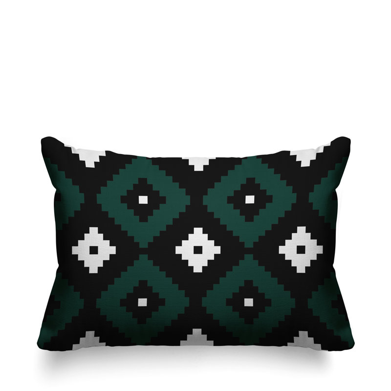Coussin intérieur / extérieur Nosi, Émeraude