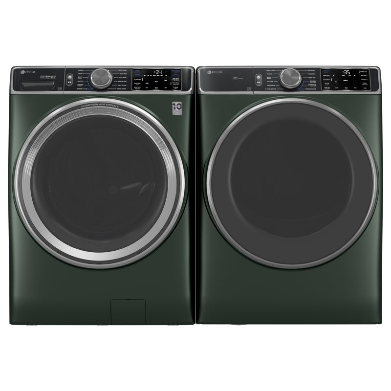 GE Profile 5.5 Cu. Ft. Capacity Smart Front Load Energy Star Steam Washer With Ultrafresh Vent System Plus And Smart Wash And Rinse